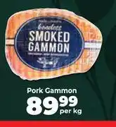 Food Lover's Market Pork Gammon-Per Kg offer