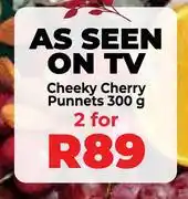 Food Lover's Market Cheeky Cherry Punnets-For 2 x 300g offer