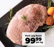 Food Lover's Market Pork Leg Roast-Per Kg offer