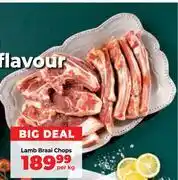 Food Lover's Market Lamb Braai Chops-Per Kg offer