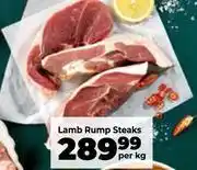 Food Lover's Market Lamb Rump Steaks-Per Kg offer