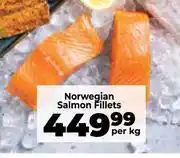 Food Lover's Market Norwegian Salmon Fillets-Per Kg offer