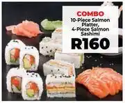 Food Lover's Market 10 Piece Salmon Platter, 4 Piece Salmon Sashimi-Combo offer