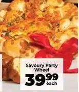 Food Lover's Market Savoury Party Wheel-Each offer