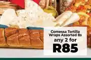 Food Lover's Market Comessa Tortilla Wraps Assorted-For 2 x 8s offer