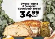 Food Lover's Market Sweet Potato & Jalapeno Sourdough Bread-Each offer