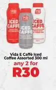 Food Lover's Market Vida E Caffe Iced Coffee Assorted-For 2 x 300ml offer