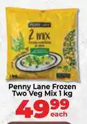 Food Lover's Market Penny Lane Frozen Two vegetable Mix-1kg offer