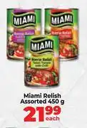 Food Lover's Market Miami Relish Assorted-450gm Each offer