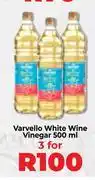 Food Lover's Market Varvello White Wine Vinegar-For 3 x 500ml offer