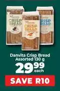 Food Lover's Market Danvita Crisp Bread Assorted-130gm Each offer