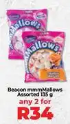 Food Lover's Market Beacon mmmMallows Assorted-For Any 2 x 135gm offer