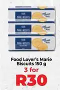 Food Lover's Market Food Lover's Marie Biscuits-For 3 x 150gm offer