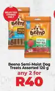 Food Lover's Market Beeno Semi-Moist Dog Treats Assorted-For Any 2 x 120gm offer