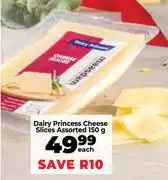 Food Lover's Market Dairy Princess Cheese Slices Assorted-150gm offer