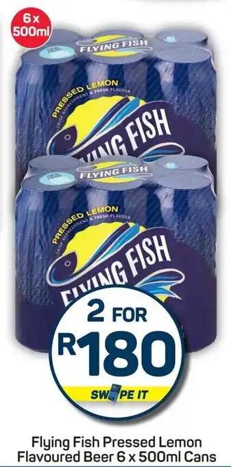 Pick n Pay Flying Fish Pressed Lemon Flavoured Beer Cans offer