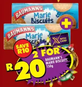 Shoprite Baumann's marie biscuits offer
