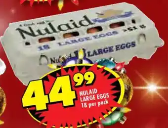 Shoprite Nulaid large eggs offer