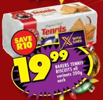 Shoprite Bakers tennis biscuits offer