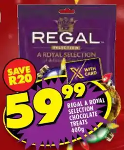 Shoprite Regal a royal selection chocolate treats offer