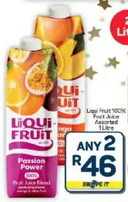 Pick n Pay Hypermarket Liqui Fruit 100% Fruit Juice Assorted offer