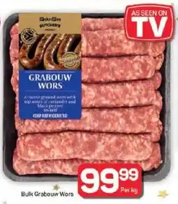 Pick n Pay Hypermarket Bulk Grabouw Wors offer
