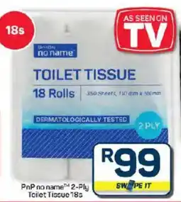 Pick n Pay Hypermarket PnP no name 2-Ply Toilet Tissue offer