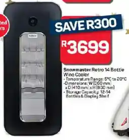Pick n Pay Hypermarket Snowmaster Retro 14 Bottle Wine Cooler offer