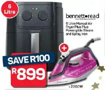 Pick n Pay Hypermarket Bennett Read Manual Air Fryer Plus Plus Powerglide Steam and Spray Iron offer