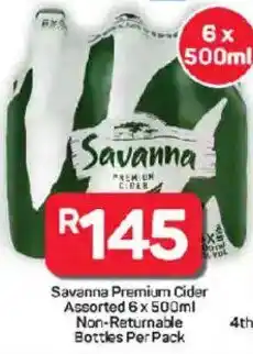 Pick n Pay Hypermarket Savanna Premium Cider Assorted offer