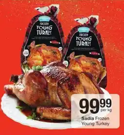 Checkers Sadia Frozen Young Turkey offer