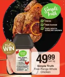 Checkers Simple Truth Free-Range Whole Chicken offer