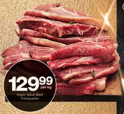 Checkers Hyper Value Beef Forequarter offer