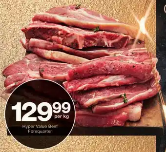 Checkers Hyper Value Beef Forequarter offer