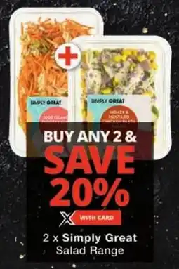 Checkers Simply Great Salad Range offer
