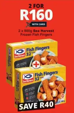 Checkers Sea Harvest Frozen Fish Fingers offer