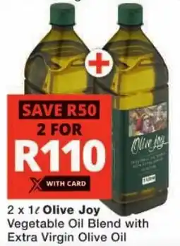 Checkers Olive Joy Vegetable Oil Blend with Extra Virgin Olive Oil offer
