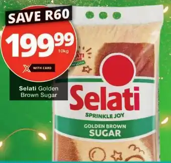 Checkers Selati Golden Brown Sugar offer