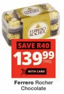 Checkers Ferrero Rocher Chocolate offer
