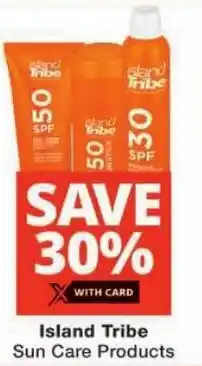 Checkers Island Tribe Sun Care Products offer