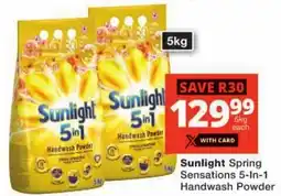 Checkers Sunlight Spring Sensations 5-In-1 Handwash Powder offer