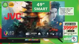 Checkers JVC 49" Full HD QLED TV offer