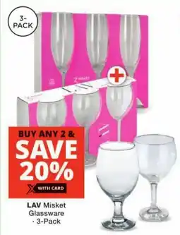 Checkers LAV Misket Glassware offer