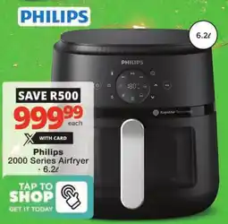 Checkers Philips 2000 Series Airfryer offer