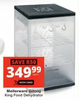 Checkers Mellerware Biltong King Food Dehydrator offer