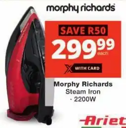 Checkers Morphy Richards Steam Iron offer