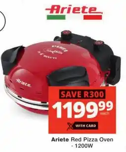 Checkers Ariete Red Pizza Oven offer
