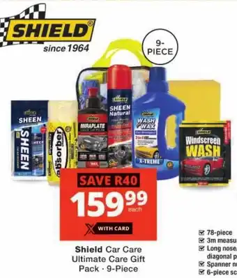 Checkers Shield Car Care Ultimate Care Gift Pack offer