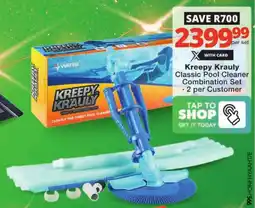 Checkers Kreepy Krauly Classic Pool Cleaner Combination Set offer