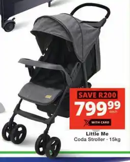 Checkers Little Me Coda Stroller offer